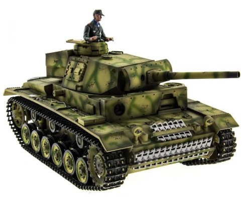 Р/У танк Taigen 1/16 Panzerkampfwagen III (Германия) HC (для ИК танкового боя) V3 2.4G RTR TG3848-1HC-IR3.0 в Москве