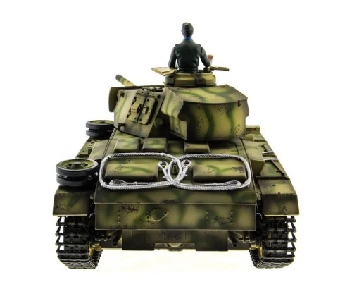 Р/У танк Taigen 1/16 Panzerkampfwagen III (Германия) HC (для ИК танкового боя) V3 2.4G RTR TG3848-1HC-IR3.0 в Москве