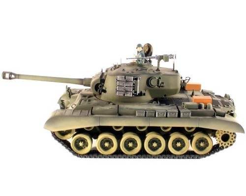 Р/У танк Taigen 1/16 M26 Pershing Snow leopard (США) PRO V3 2.4G RTR TG3838-1PRO3.0 в Москве