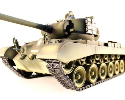 Р/У танк Taigen 1/16 M26 Pershing Snow leopard (США) PRO V3 2.4G RTR TG3838-1PRO3.0 в Москве