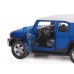 Машина "АВТОПАНОРАМА" Toyota FJ Cruiser, синий, 1/32, свет, звук, инерция, в/к 17,5*13,5*9 см JB1251138 в Москве
