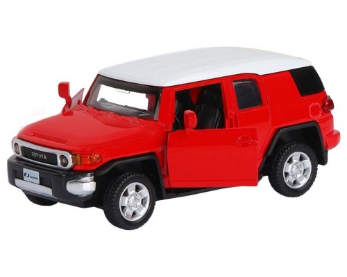 Машина "АВТОПАНОРАМА" Toyota FJ Cruiser, красный, 1/43, инерция, в/к 17,5*12,5*6,5 см JB1251265 в Москве Машина "АВТОПАНОРАМА" Toyota FJ Cruiser, красный, 1/43, инерция, в/к 17,5*12,5*6,5 см JB1251265 в Москве