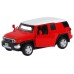 Машина "АВТОПАНОРАМА" Toyota FJ Cruiser, красный, 1/43, инерция, в/к 17,5*12,5*6,5 см JB1251265 в Москве