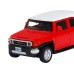 Машина "АВТОПАНОРАМА" Toyota FJ Cruiser, красный, 1/43, инерция, в/к 17,5*12,5*6,5 см JB1251265 в Москве