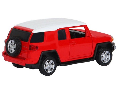 Машина "АВТОПАНОРАМА" Toyota FJ Cruiser, красный, 1/43, инерция, в/к 17,5*12,5*6,5 см JB1251265 в Москве Машина "АВТОПАНОРАМА" Toyota FJ Cruiser, красный, 1/43, инерция, в/к 17,5*12,5*6,5 см JB1251265 в Москве