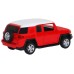 Машина "АВТОПАНОРАМА" Toyota FJ Cruiser, красный, 1/43, инерция, в/к 17,5*12,5*6,5 см JB1251265 в Москве