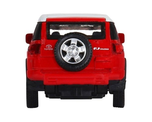 Машина "АВТОПАНОРАМА" Toyota FJ Cruiser, красный, 1/43, инерция, в/к 17,5*12,5*6,5 см JB1251265 в Москве Машина "АВТОПАНОРАМА" Toyota FJ Cruiser, красный, 1/43, инерция, в/к 17,5*12,5*6,5 см JB1251265 в Москве