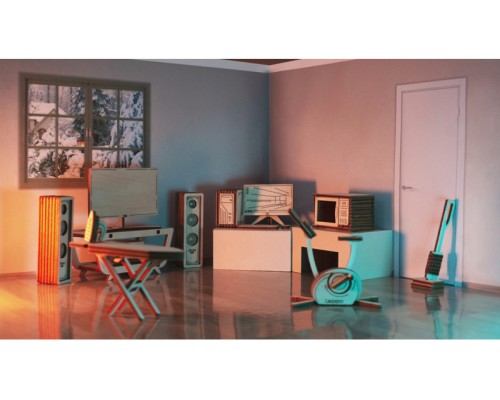 Деревянный конструктор Lemmo МОДЕЛЬ "НАБОР МЕБЕЛИ БЫТОВАЯ ТЕХНИКА", 100 деталей LM-0169 в Москве