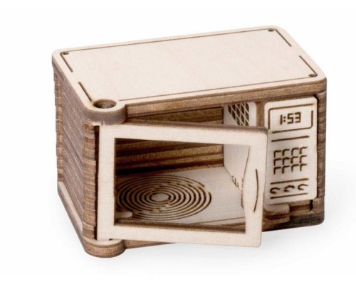 Деревянный конструктор Lemmo МОДЕЛЬ "НАБОР МЕБЕЛИ БЫТОВАЯ ТЕХНИКА", 100 деталей LM-0169 в Москве