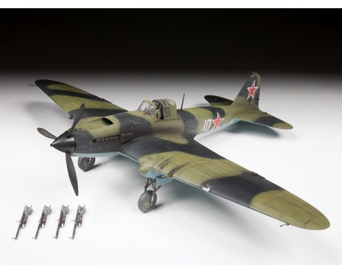 Сборная модель ZVEZDA Советский штурмовик "Ил-2" обр. 1942 года, 1/48 ZV-4825 в Москве