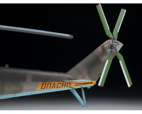 Сборная модель ZVEZDA Российский ударный вертолет Ми-35М, 1/48 ZV-4813 в Щелково Сборная модель ZVEZDA Российский ударный вертолет Ми-35М, 1/48 ZV-4813 в Щелково