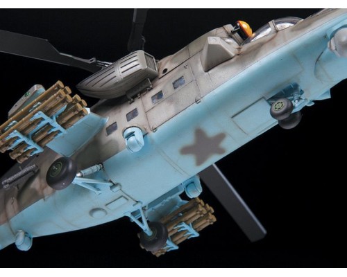 Сборная модель ZVEZDA Российский ударный вертолет Ми-35М, 1/48 ZV-4813 в Щелково Сборная модель ZVEZDA Российский ударный вертолет Ми-35М, 1/48 ZV-4813 в Щелково