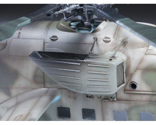 Сборная модель ZVEZDA Российский ударный вертолет Ми-35М, 1/48 ZV-4813 в Щелково Сборная модель ZVEZDA Российский ударный вертолет Ми-35М, 1/48 ZV-4813 в Щелково