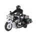 Мотоцикл AUTODRIVE 15см инерц. на бат. со светом и звуком, черный, в/к 17,5*14*6,5 JB1167973 в Москве