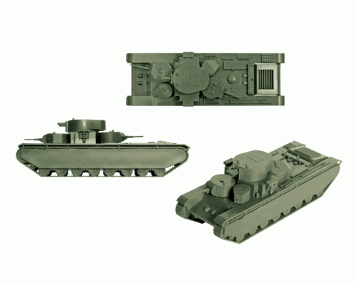 Сборная модель ZVEZDA Советский тяжелый танк Т-35, 1/100 ZV-6203 в Москве Сборная модель ZVEZDA Советский тяжелый танк Т-35, 1/100 ZV-6203 в Москве