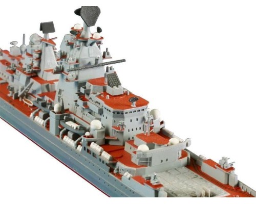 Сборная модель ZVEZDA Российский атомный ракетный крейсер “Петр Великий”, 1/700 ZV-9017 в Москве