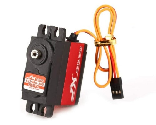 Сервомашинка цифровая JX Servo PDI-6221MG-360 (62г/20.32/0.16/6V) стандартная PDI-6221MG-360 в Москве
