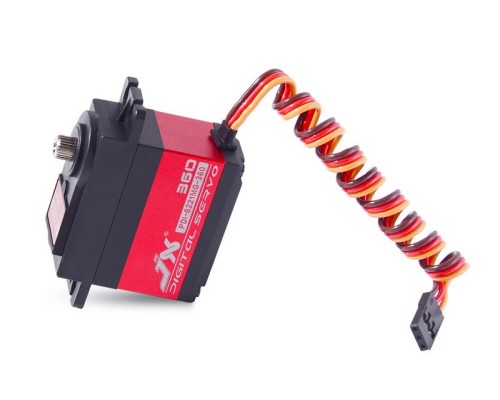 Сервомашинка цифровая JX Servo PDI-6221MG-360 (62г/20.32/0.16/6V) стандартная PDI-6221MG-360 в Москве