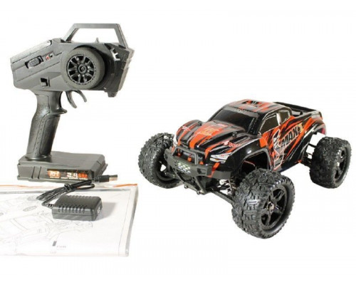 Радиоуправляемый монстр Remo Hobby SMAX Brushless V2.0 (красный) 4WD 2.4G 1/16 RTR