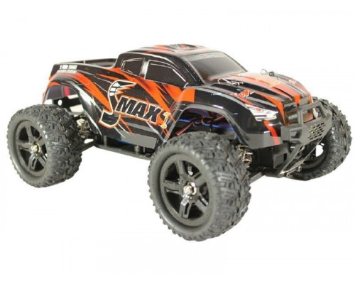 Радиоуправляемый монстр Remo Hobby SMAX Brushless V2.0 (красный) 4WD 2.4G 1/16 RTR