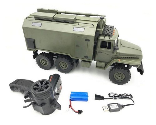 Радиоуправляемая машина WPL УРАЛ (зеленый) 6WD 2.4G 1/16 RTR B-36 в Калининграде Радиоуправляемая машина WPL УРАЛ (зеленый) 6WD 2.4G 1/16 RTR B-36 в Калининграде