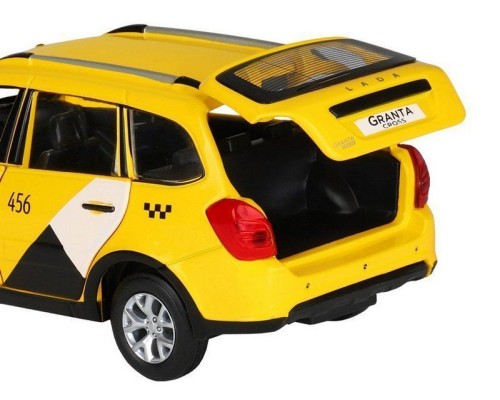 Машина "АВТОПАНОРАМА" Яндекс.Такси LADA GRANTA CROSS, желтый, 1/24, в/к 24,5*12,5*10,5 см JB1251347 в Москве Машина "АВТОПАНОРАМА" Яндекс.Такси LADA GRANTA CROSS, желтый, 1/24, в/к 24,5*12,5*10,5 см JB1251347 в Москве