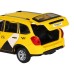 Машина "АВТОПАНОРАМА" Яндекс.Такси LADA GRANTA CROSS, желтый, 1/24, в/к 24,5*12,5*10,5 см JB1251347 в Москве