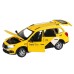 Машина "АВТОПАНОРАМА" Яндекс.Такси LADA GRANTA CROSS, желтый, 1/24, в/к 24,5*12,5*10,5 см JB1251347 в Москве