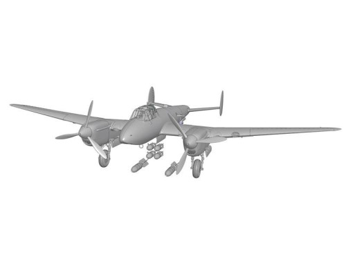 Сборная модель ZVEZDA Пикирующий бомбардировщик Пе-2, 1/48 ZV-4809 в Москве Сборная модель ZVEZDA Пикирующий бомбардировщик Пе-2, 1/48 ZV-4809 в Москве