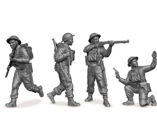 Сборные солдатики ZVEZDA Британская пехота, 1/72 ZV-6166 в Москве Сборные солдатики ZVEZDA Британская пехота, 1/72 ZV-6166 в Москве