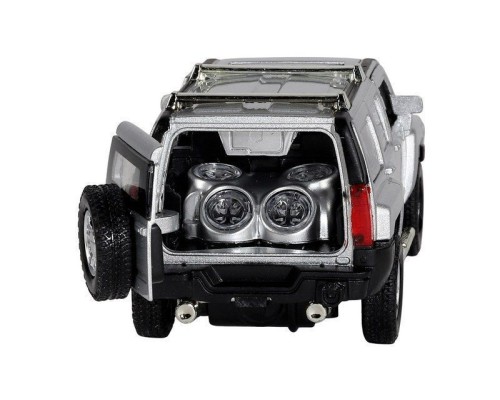 Машина "АВТОПАНОРАМА" Hummer H3, серебряный, 1/32, свет, звук, инерция, в/к 17,5*13,5*9 см JB1251393 в Москве Машина "АВТОПАНОРАМА" Hummer H3, серебряный, 1/32, свет, звук, инерция, в/к 17,5*13,5*9 см JB1251393 в Москве