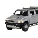 Машина "АВТОПАНОРАМА" Hummer H3, серебряный, 1/32, свет, звук, инерция, в/к 17,5*13,5*9 см JB1251393 в Москве