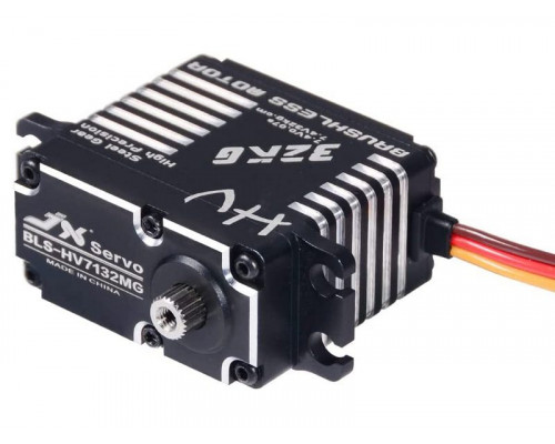 Сервомашинка цифровая JX Servo BLS-HV7132MG (71г/32.5/0.07/7.4V) бесколлекторная, Full metal