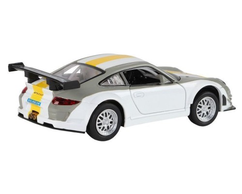 Машина "АВТОПАНОРАМА" Porsche 911 GT3 RSR, серебряный, 1/32, свет, звук, инерция, в/к 17,5*13,5*9см JB1251306 в Москве Машина "АВТОПАНОРАМА" Porsche 911 GT3 RSR, серебряный, 1/32, свет, звук, инерция, в/к 17,5*13,5*9см JB1251306 в Москве