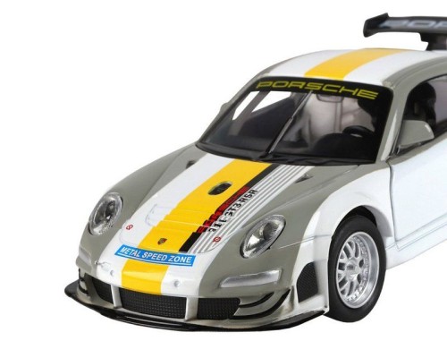 Машина "АВТОПАНОРАМА" Porsche 911 GT3 RSR, серебряный, 1/32, свет, звук, инерция, в/к 17,5*13,5*9см JB1251306 в Москве Машина "АВТОПАНОРАМА" Porsche 911 GT3 RSR, серебряный, 1/32, свет, звук, инерция, в/к 17,5*13,5*9см JB1251306 в Москве