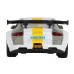 Машина "АВТОПАНОРАМА" Porsche 911 GT3 RSR, серебряный, 1/32, свет, звук, инерция, в/к 17,5*13,5*9см JB1251306 в Москве