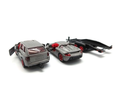 Машина Siku 2544 Porsche с прицепом и спорткаром Porsche GT, 1/55 SIKU2544 в Москве Машина Siku 2544 Porsche с прицепом и спорткаром Porsche GT, 1/55 SIKU2544 в Москве
