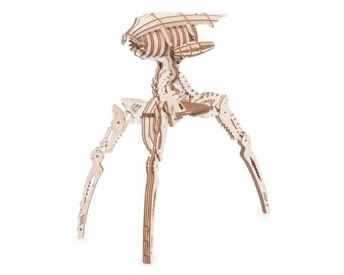 Деревянный конструктор Lemmo Модель Светильник "Захватчик миров", 183 детали LM-0211 в Москве