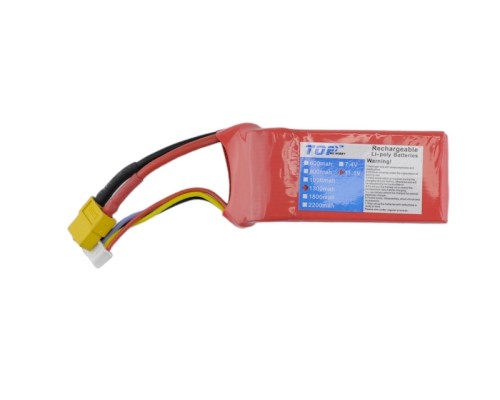 Аккумулятор Li-Po 1300mAh, 11,1V самолета Top RC 400 Class Cessna 182 top505 в Москве Аккумулятор Li-Po 1300mAh, 11,1V самолета Top RC 400 Class Cessna 182 top505 в Москве