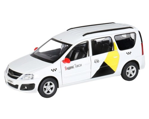 Машина "АВТОПАНОРАМА" Яндекс.Такси LADA LARGUS, белый, 1/24, свет, звук, в/к 24,5*12,5*10,5 см JB1251343 в Москве Машина "АВТОПАНОРАМА" Яндекс.Такси LADA LARGUS, белый, 1/24, свет, звук, в/к 24,5*12,5*10,5 см JB1251343 в Москве
