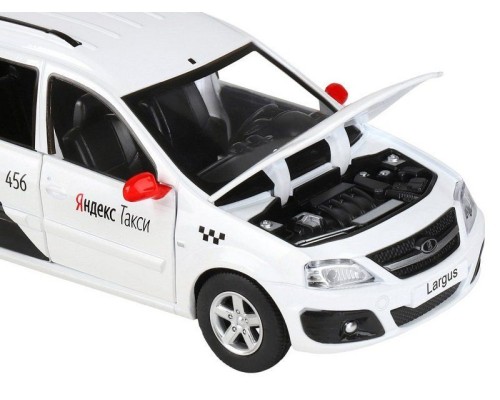 Машина "АВТОПАНОРАМА" Яндекс.Такси LADA LARGUS, белый, 1/24, свет, звук, в/к 24,5*12,5*10,5 см JB1251343 в Москве Машина "АВТОПАНОРАМА" Яндекс.Такси LADA LARGUS, белый, 1/24, свет, звук, в/к 24,5*12,5*10,5 см JB1251343 в Москве
