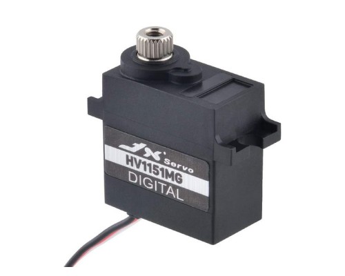 Сервомашинка цифровая JX Servo PDI-HV1151MG (15г/4.5/0.1/8.4V) влагозащищенная PDI-HV1151MG в Москве