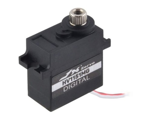 Сервомашинка цифровая JX Servo PDI-HV1151MG (15г/4.5/0.1/8.4V) влагозащищенная PDI-HV1151MG в Москве