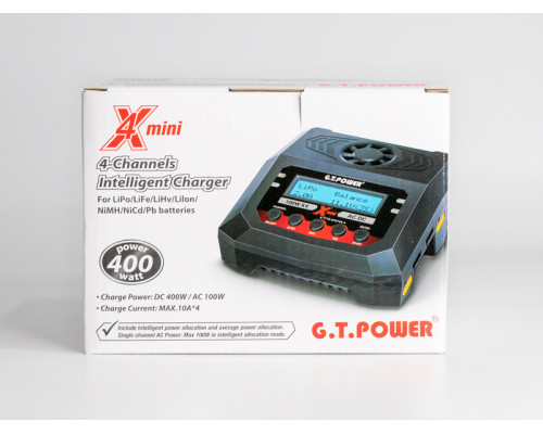 Универсальное зарядное устройство G.T.Power X4MINI