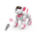 Радиоуправляемый робот-собака Volantex RC Умный друг звук, свет, танцы, розовая