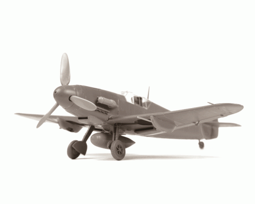 Сборная модель ZVEZDA Немецкий истребитель "Мессершмитт" Bf-109F4, 1/48 ZV-4806 в Москве