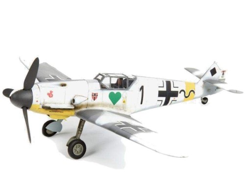 Сборная модель ZVEZDA Немецкий истребитель "Мессершмитт" Bf-109F4, 1/48 ZV-4806 в Москве