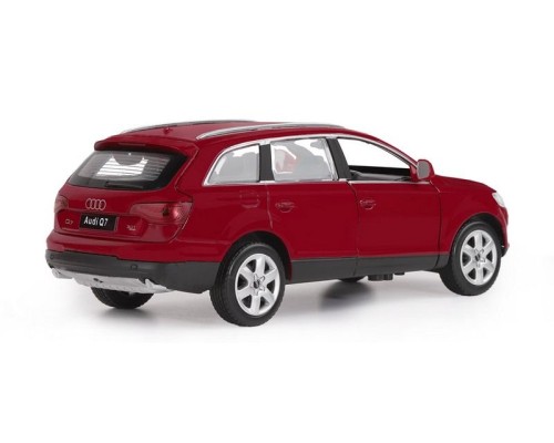 Машина "АВТОПАНОРАМА" Audi Q7, бордовый, 1/24, в/к 24,5*12,5*10,5 см JB1251130 в Москве