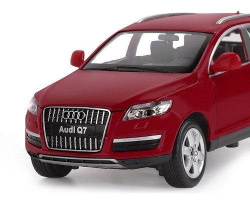 Машина "АВТОПАНОРАМА" Audi Q7, бордовый, 1/24, в/к 24,5*12,5*10,5 см JB1251130 в Москве