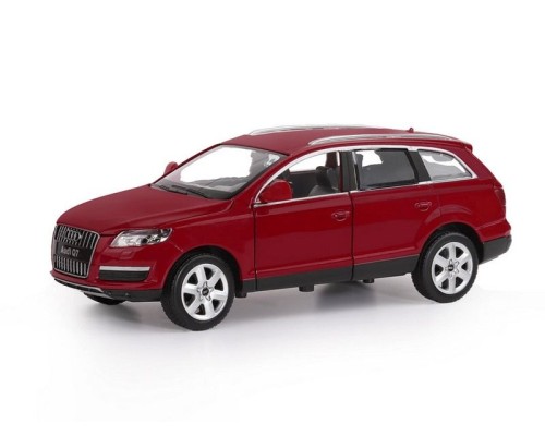 Машина "АВТОПАНОРАМА" Audi Q7, бордовый, 1/24, в/к 24,5*12,5*10,5 см JB1251130 в Москве